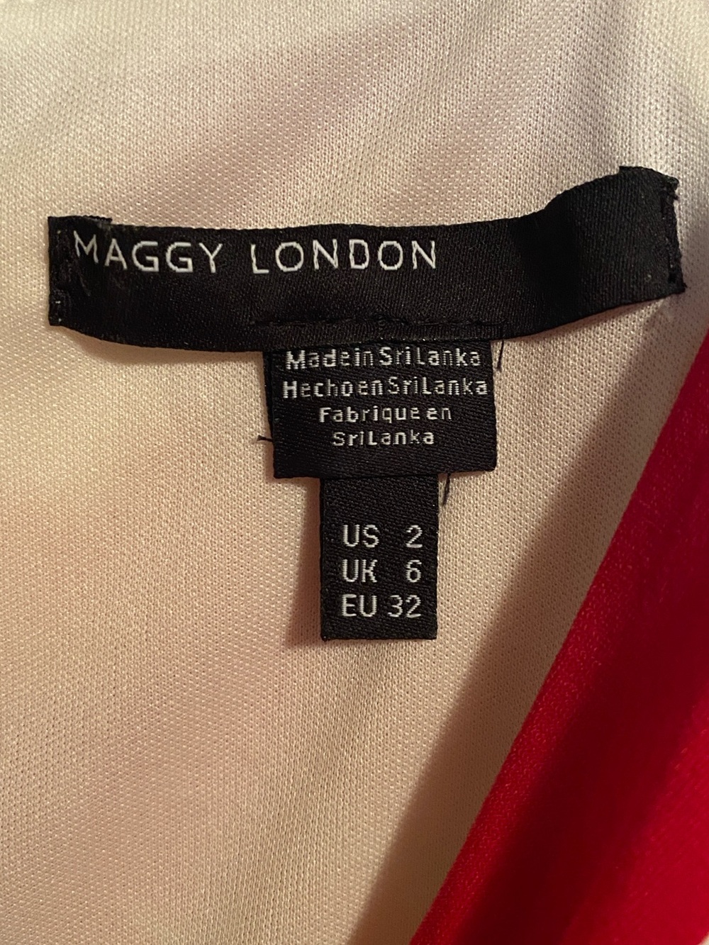 Beautiful Maggy London Multi Color Floral Midi Dress, Size 2 - Picture 4 of 10